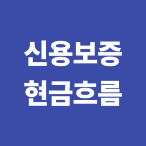 신용보증 심사에서 매출액보다 현금흐름이 중요한 경우 4 신용보증 현금흐름