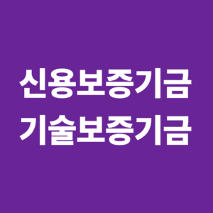 신용보증기금과 기술보증기금 차이, 보증 대상과 심사기준 비교 4 신용보증기금1